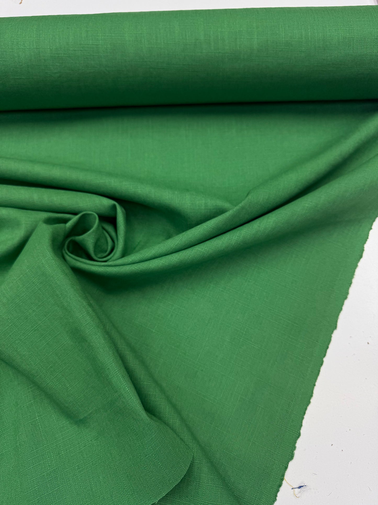 Linnen fris groen