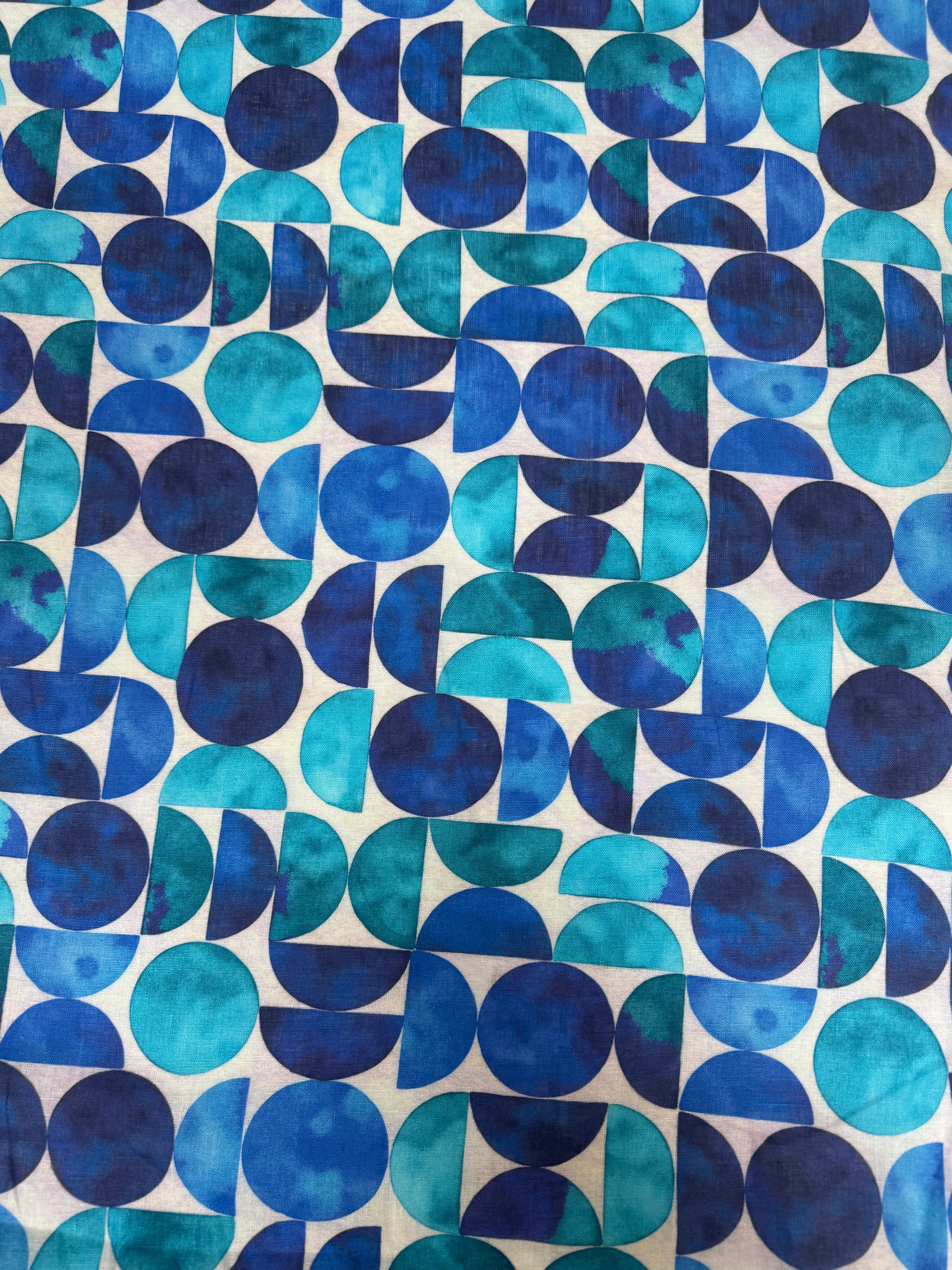 SS2026 Linnen exclusieve print geometrisch