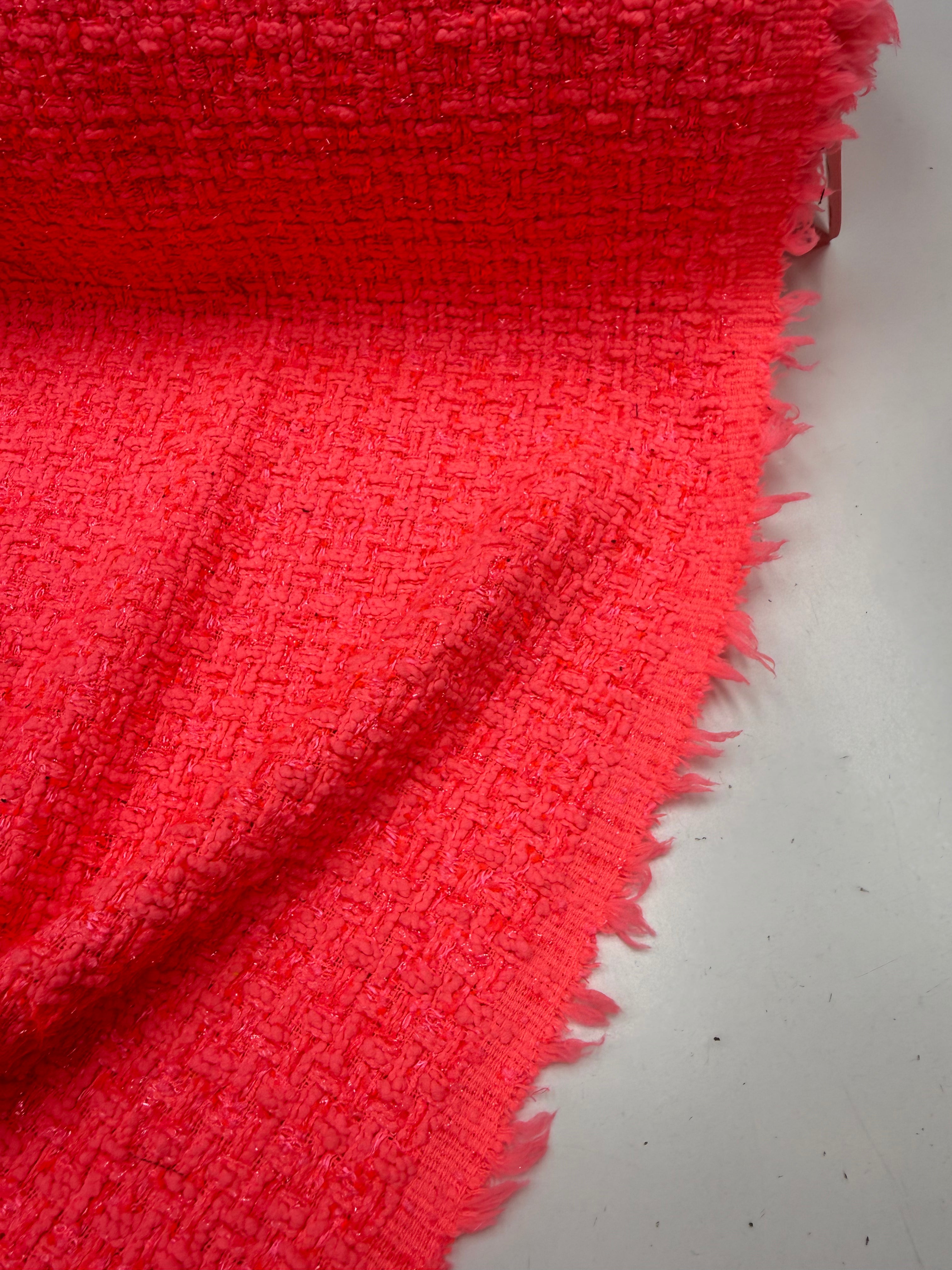 Boucle neon roze