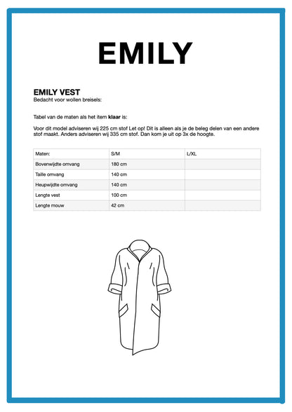 Emily pattern printed version