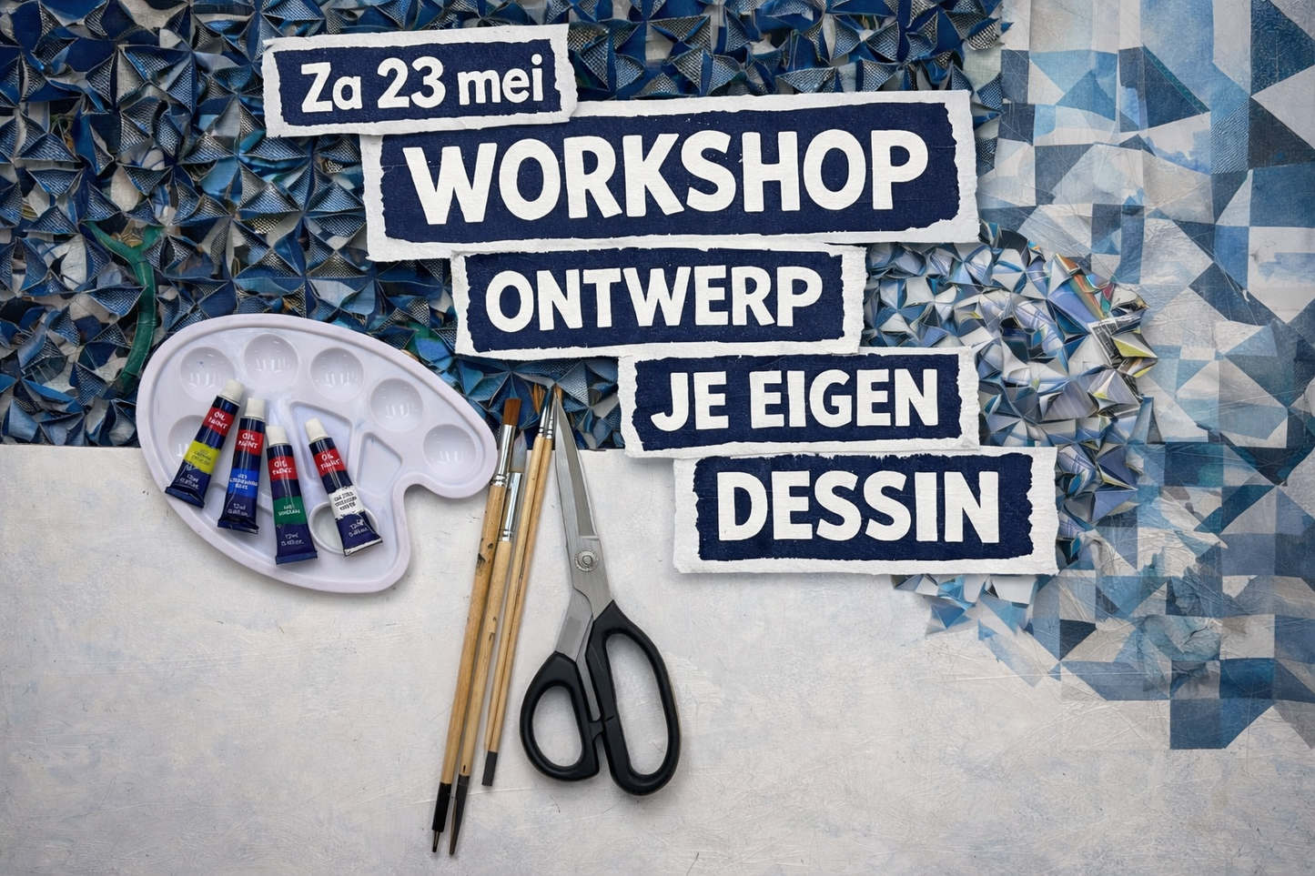 Workshop ontwerp je eigen dessin - zaterdag 23 mei
