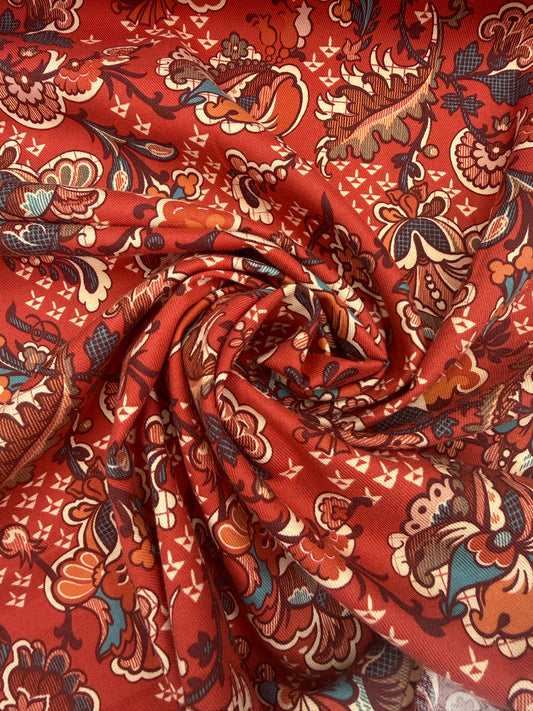 Liberty katoen met print