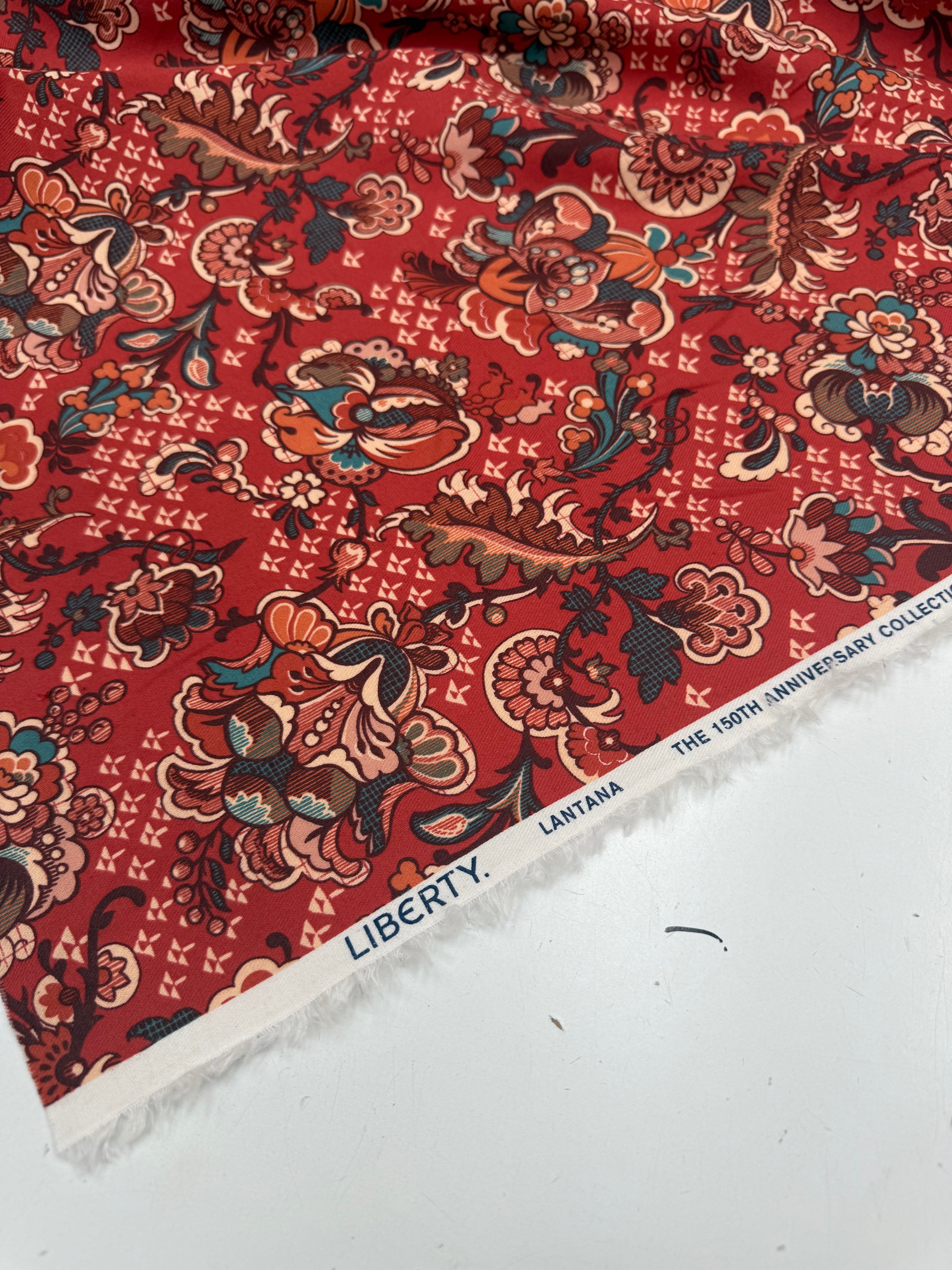 Liberty katoen met print