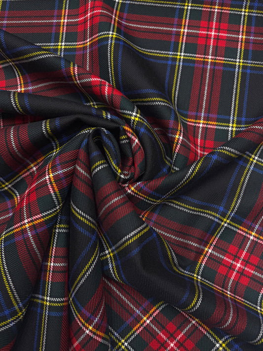 Wollen tartan ruit  classic