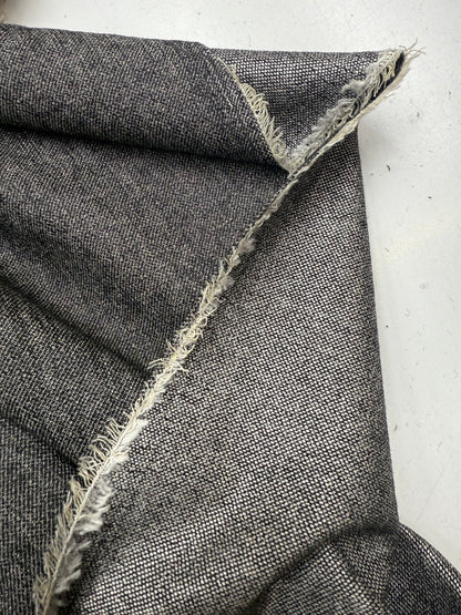 Wol keper pantalon dikte antraciet glans