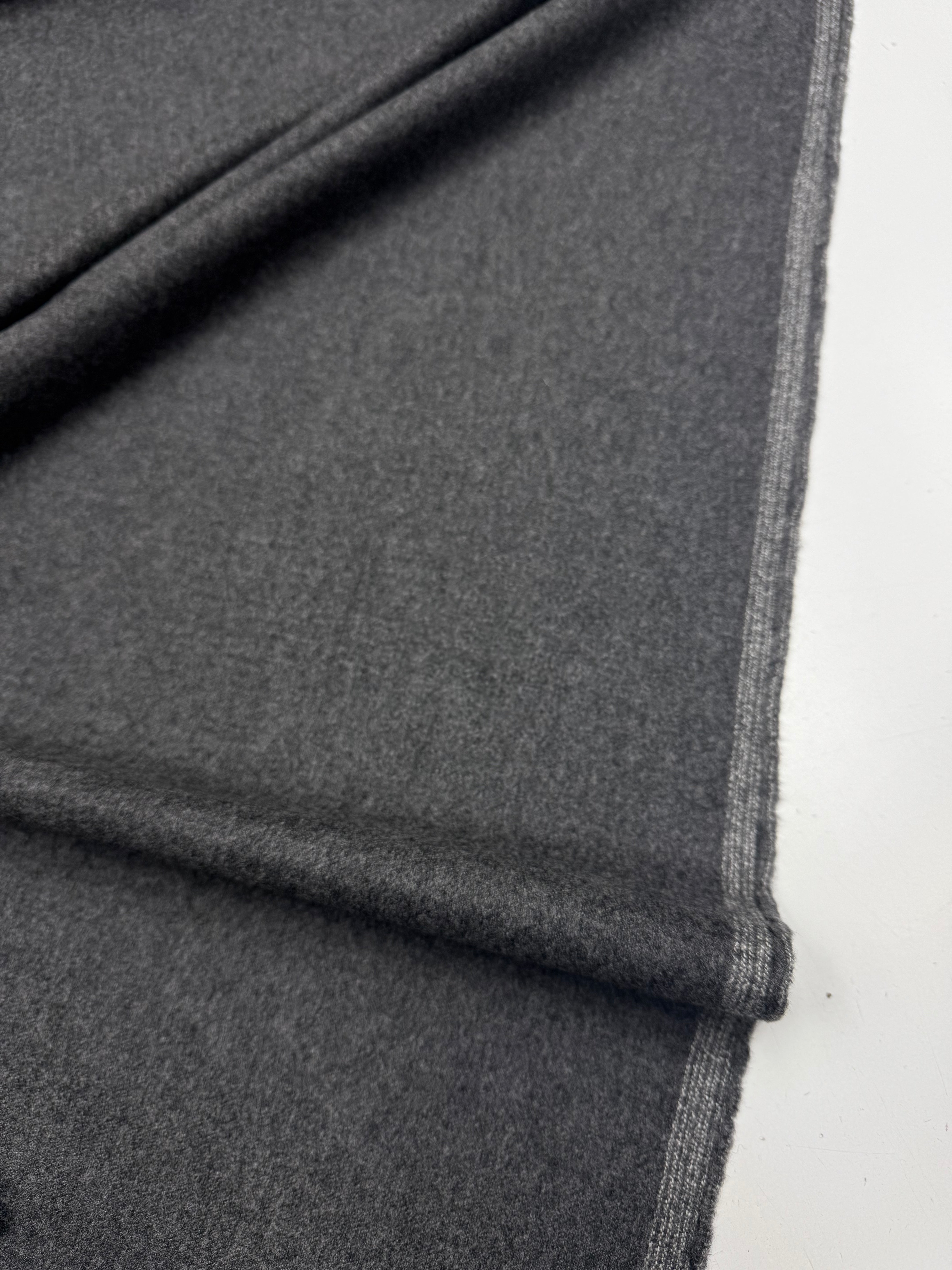 Wool trousers, thickness flannel, anthracite