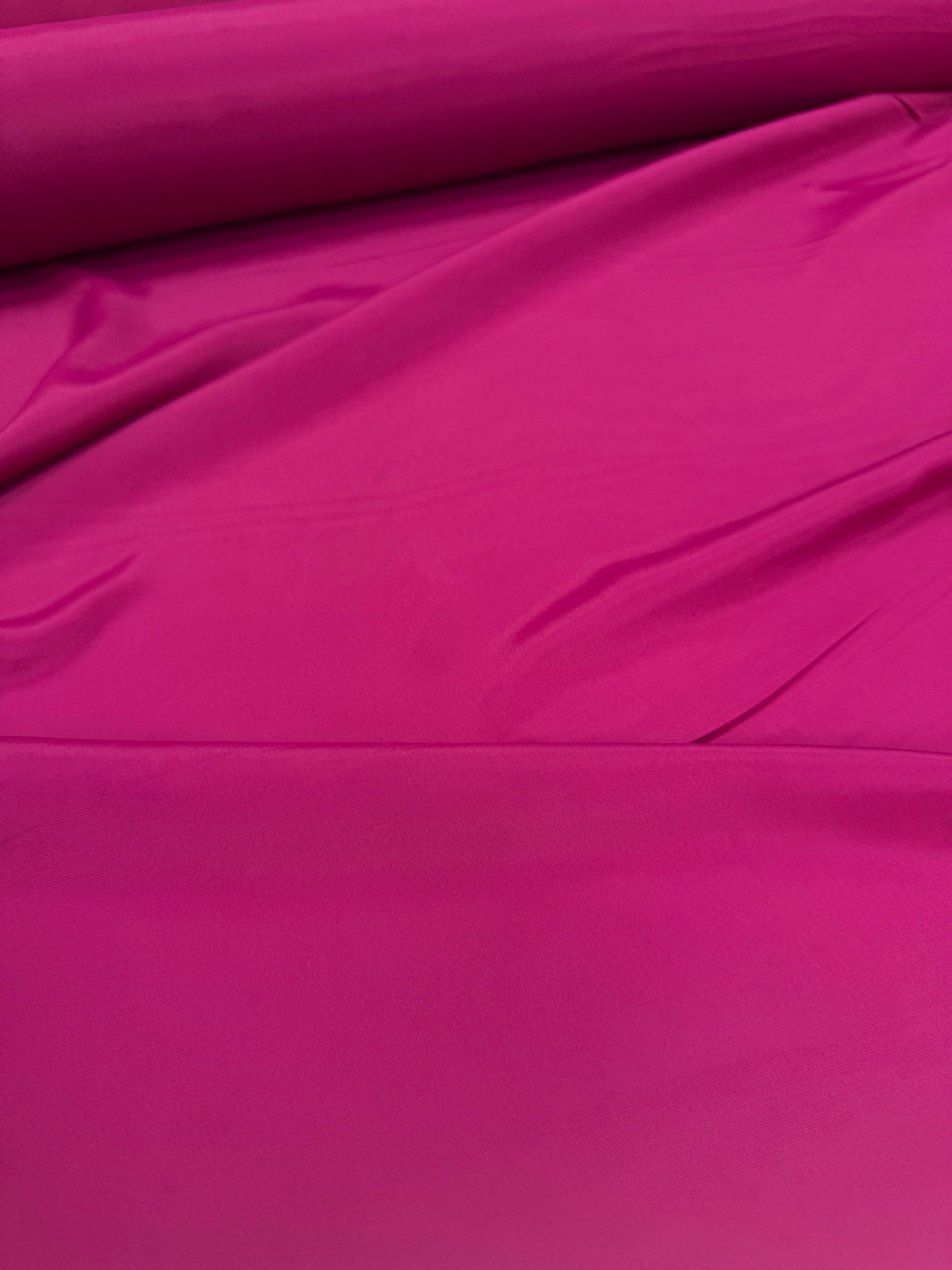 Crepe acetate silk dark cyclamen