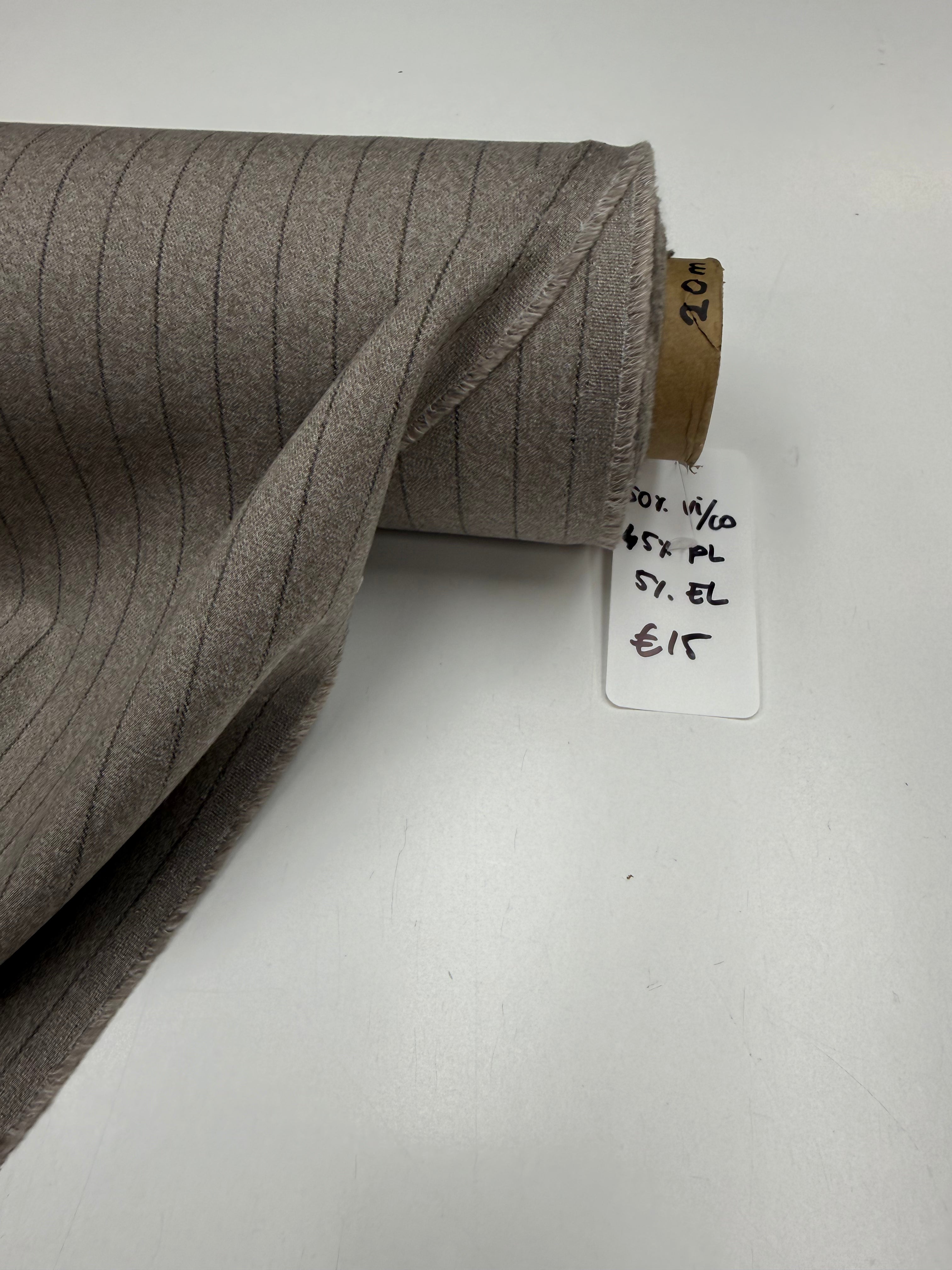 AW2026 krijtstreep easy care Marc Aurel
