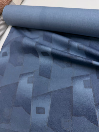 Denim print abstract.