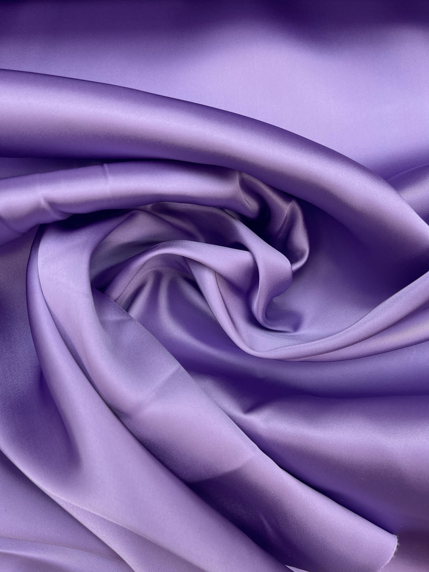 Double face satin duchesse lilac