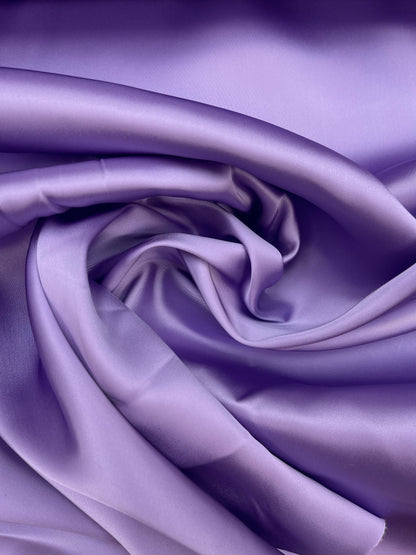 Double face satin duchesse lilac