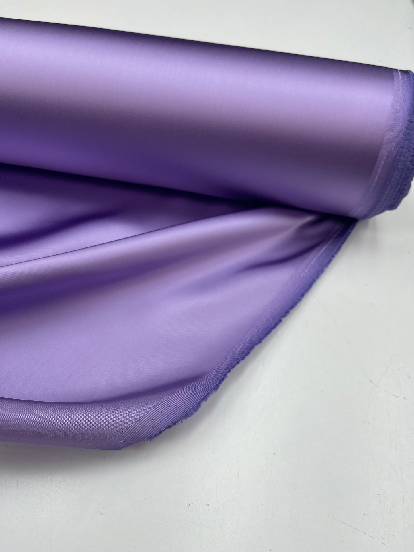 Double face satin duchesse lilac