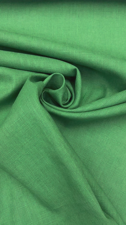 Linnen fris groen