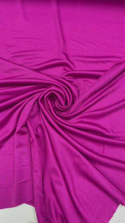 Zijden tricot cyclaam roze